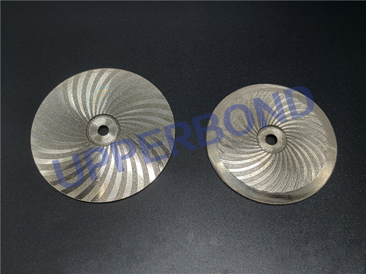 কেনা স্লিভার 70mm স্টীল / খাদ তীক্ষ্ণ চাকা পাথর MK8 MK9 সিগারেট মেশিনের জন্য অনলাইনে উৎপাদন
