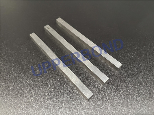 দীর্ঘ উচ্চ কঠোরতা ব্লেড ছুরি 4 * 4 * 73mm সিগারেট মেশিন ছুরি প্যাকার জন্য