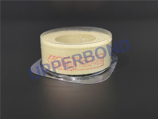 হোয়াইট টেম্প প্রতিরোধের উচ্চ শক্তি 0.50-0.62mm সিগারেট ফিল্টার প্রস্তুতকারকের জন্য গার্নিচার টেপ