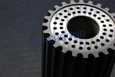 Stainless Nigrescent Rotating Drum Transferring Cut Cigarette Rods In Mk9 Cigarette Making Machine