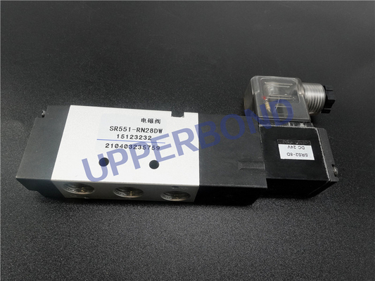 MK8 সিগারেট মেশিন যন্ত্রাংশ Solenoid ভালভ SR551-RN28DW