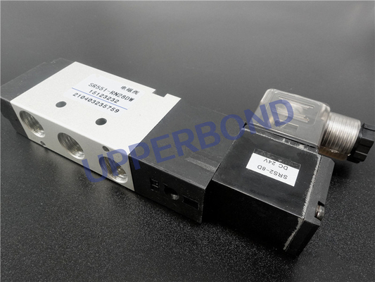 MK9 সিগারেট মেশিনের জন্য SR551-RN28DW ইলেকট্রনিক যন্ত্রাংশ সোলেনয়েড ভালভ