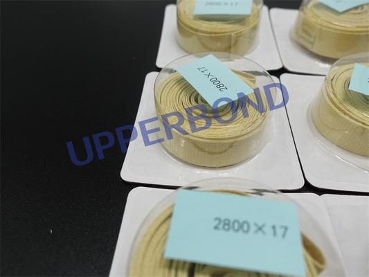 MK9 সিগারেট গার্নিচার টেপ 18*2800mm আরামেড ফাইবার লিনেন টেপ