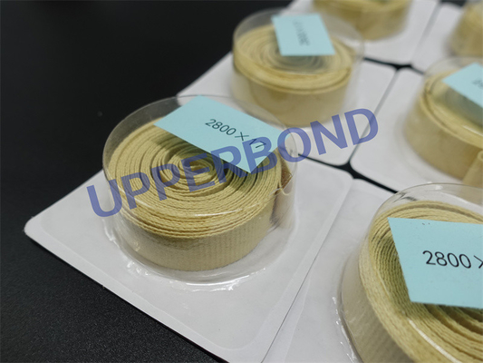 সিগারেট মেশিনের জন্য MK8 আরামিড গার্নিচার টেপ 2800x21 লিনেন টেপ
